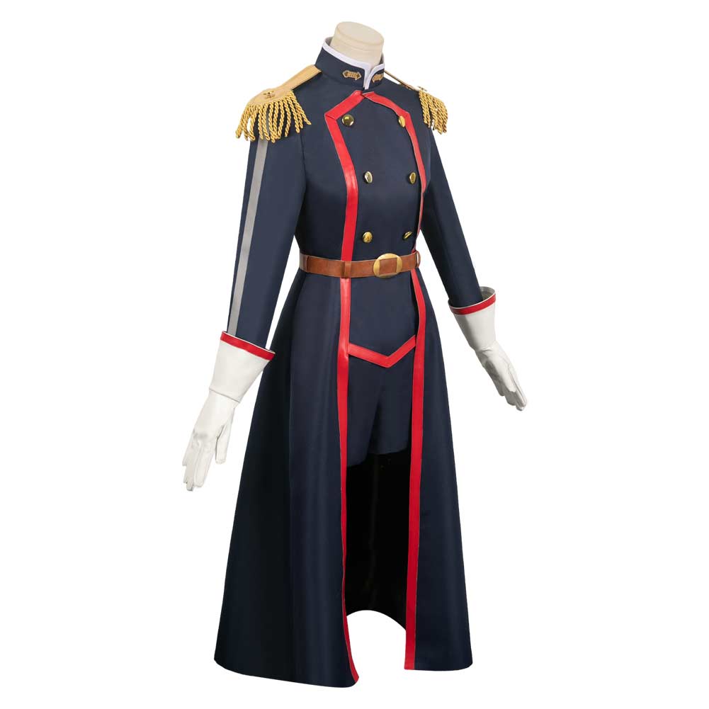 Chained Soldier Tenka Izumo Anime Black Uniform Suit Cosplay Costume ...