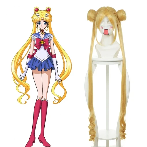 Sailor Moon Bunny Cos Anime Wig