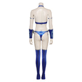 Mortal Kombat 1 Kitana Blue Bikini Cosplay Costume Outfits Halloween Carnival Suit