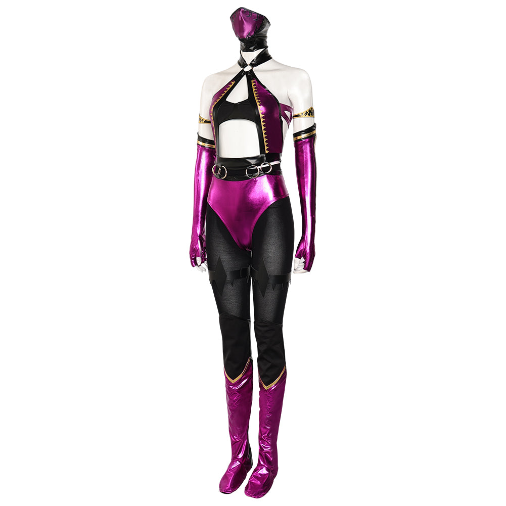 Mortal Kombat 4 Mileena Cosplay Costume Outfits Halloween Carnival Suit