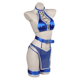 Mortal Kombat Kitada Lingerie For Women Cosplay Costume Halloween Carnival Suit