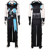 Mortal Kombat Quan Chi Game Character Cosplay Costume Outfits Halloween Carnival Suit