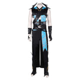 Mortal Kombat Quan Chi Game Character Cosplay Costume Outfits Halloween Carnival Suit