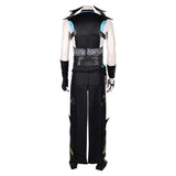 Mortal Kombat Quan Chi Game Character Cosplay Costume Outfits Halloween Carnival Suit