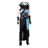 Mortal Kombat Quan Chi Game Character Cosplay Costume Outfits Halloween Carnival Suit