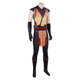 Mortal Kombat Scorpion Printed Onesie Cosplay Costume Halloween Carnival