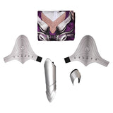 Mortal Kombat Sinedl Purple Printed Combat Suit Cosplay Costume Outfits Halloween Carnival Suit