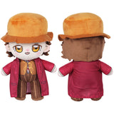 Movie Wonka 2023 Willy Wonka Cosplay Plush Toys Cartoon Soft Stuffed Dolls Mascot Birthday Xmas Gift