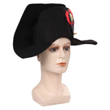 Napoleon Captain Hat Cosplay Cap Halloween Carnival Accessories