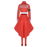 One Piece Belo Betty Anime Character Red Dress Cosplay Costume Outfits Halloween Carnival Suit