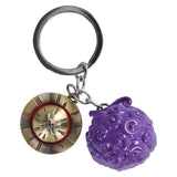 One Piece Devil Fruit Keychain Anime Cosplay Pendant Accessories