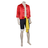 One Piece Live Version Luffy Cosplay Costume Outfits Halloween Carnival