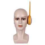 One Piece Luffy Anime Character Cosplay Egghead Arc Yellow Earmuffs Earphone Prop Halloween Carnival Costume Accessories