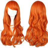 One Piece Nami  After 2 Years Cosplay Orange Wig Heat Resistant Synthetic Hair Accessories Props