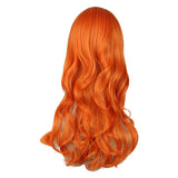 One Piece Nami  After 2 Years Cosplay Orange Wig Heat Resistant Synthetic Hair Accessories Props