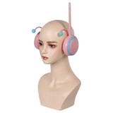 One Piece Nami Anime Character Cosplay Egghead Arc Pink Earmuffs Earphone Prop Halloween Carnival Costume Accessories