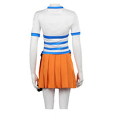 One Piece Nami Cosplay Costume Full Outfits Halloween Carnival Suit