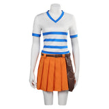 One Piece Nami Kids Children Cosplay Costume Outfits Halloween Carnival  Suit