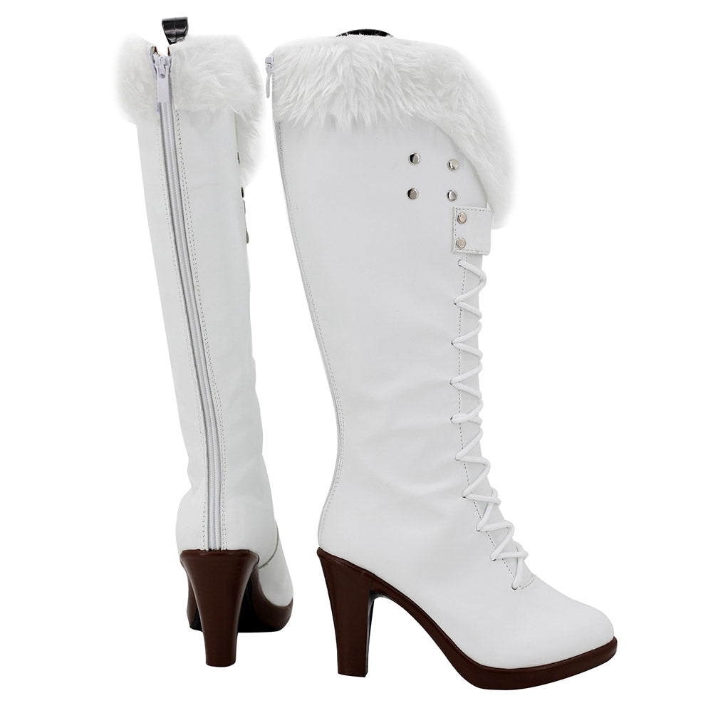 One Piece Nico Robin Anime Character Cosplay White Boots Cosplay Costumes