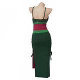 One Piece Roronoa Zoro After 2 Years Anime Character Sex Turns Green Dress Cosplay Costume Outfits