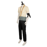 One Piece Roronoa Zoro Cosplay Costume White Outfits Halloween Carnival Suit