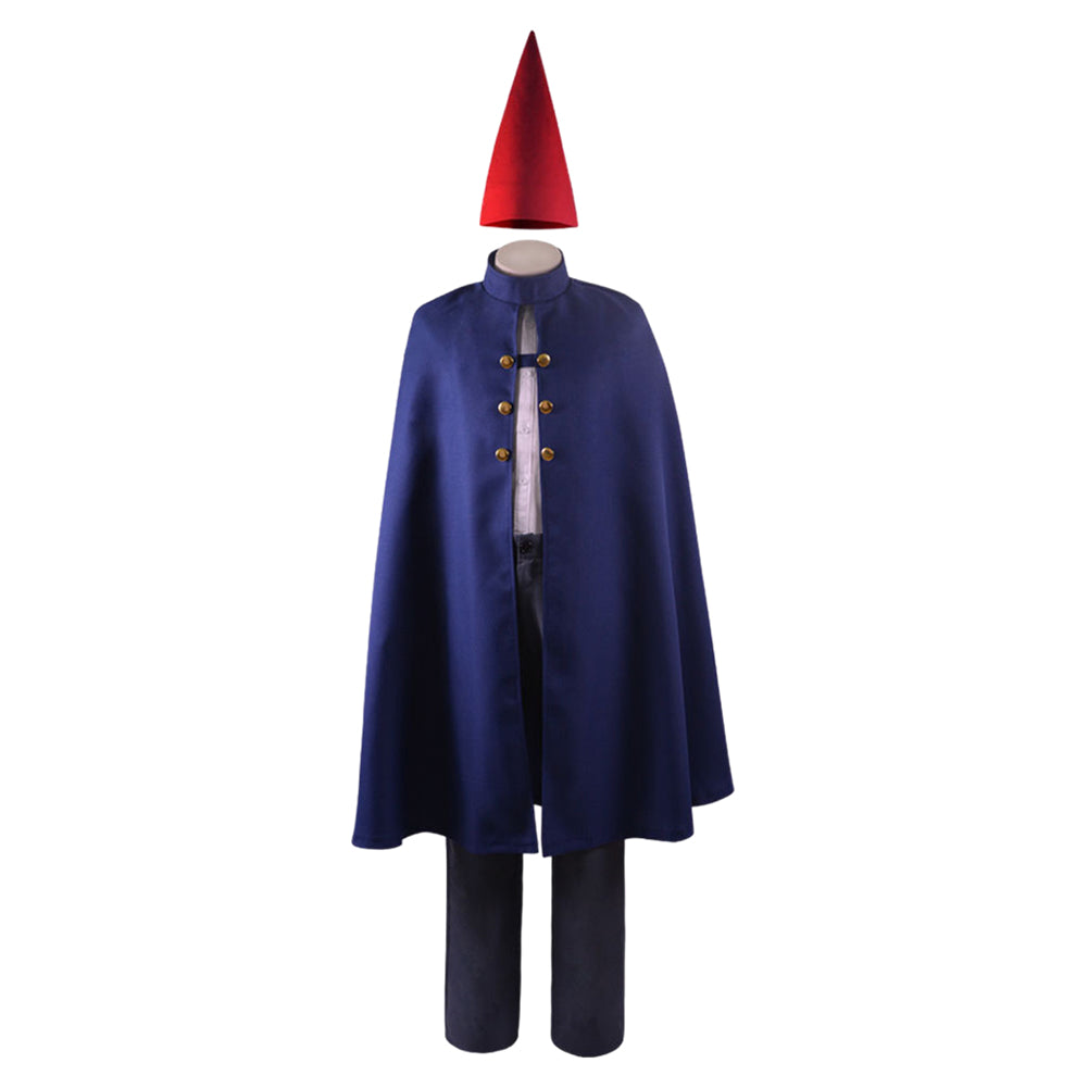 Over the Garden Wall Wirt Cosplay Costume Blue Outfits Halloween Carnival Suit