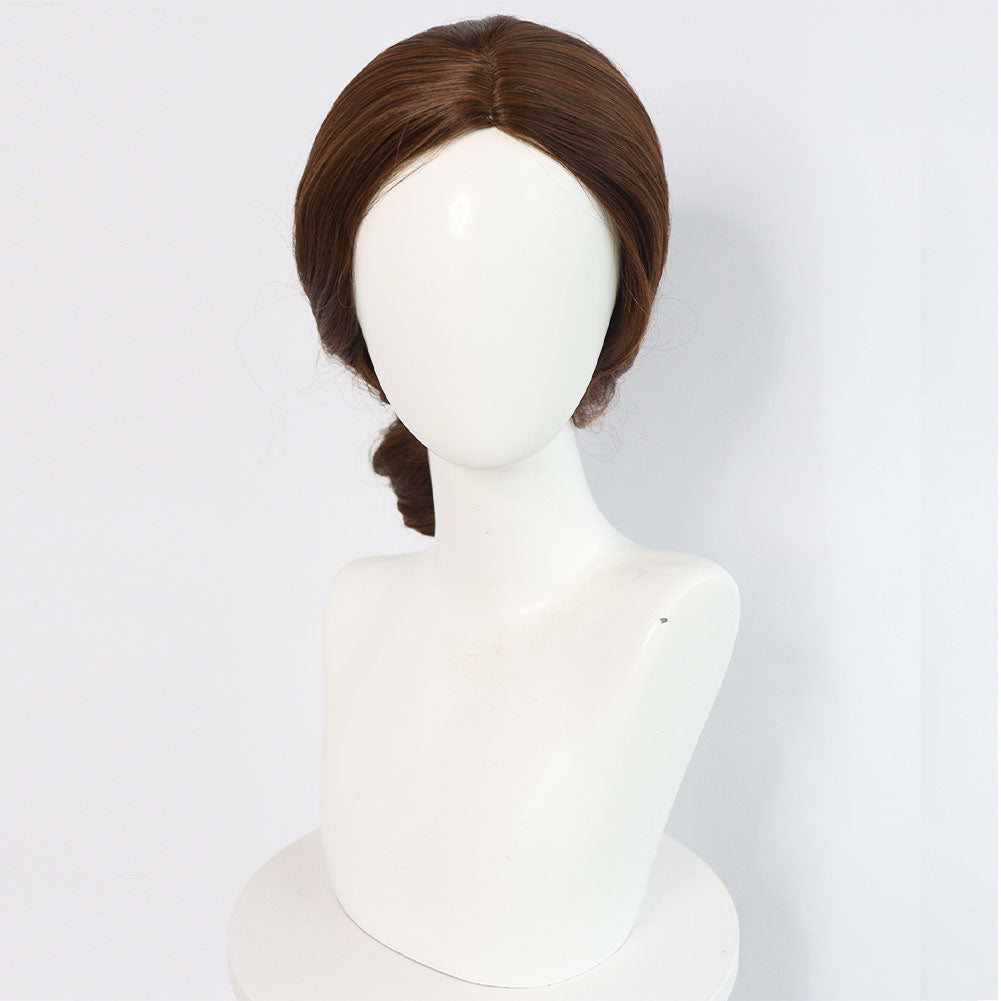 Padm Amidala Movie Character Cosplay Wig Heat Resistant Synthetic Hair Props