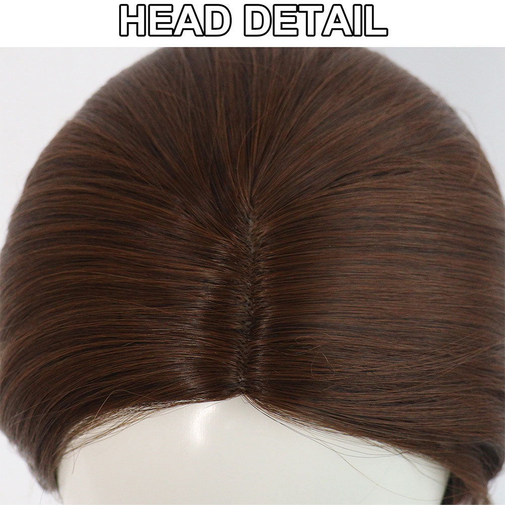 Padm Amidala Movie Character Cosplay Wig Heat Resistant Synthetic Hair Props