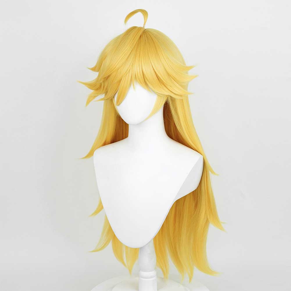 Panty & Stocking With Garterbelt Panty Anime Character Cosplay Yellow Wig Heat Resistant Synthetic Hair Props   