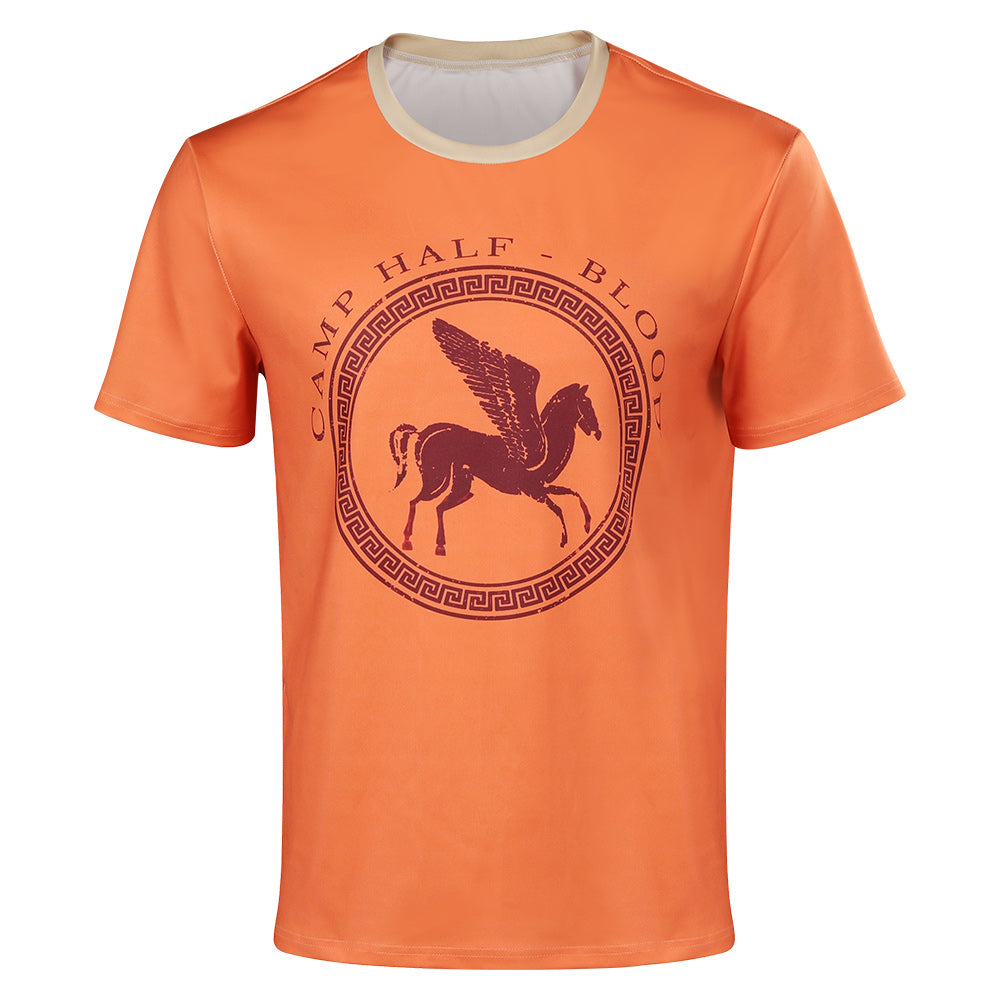 Percy Jackson and the Olympians Percy Jackson Cosplay T-shirt Halloween Carnival