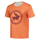 Percy Jackson and the Olympians Percy Jackson Kids Children Orange Printed T-shirt Cosplay Costume Outfits