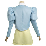 Poor Things Bella Baxter Blue Coat Cosplay Costume Outfits Halloween Carnival Suit