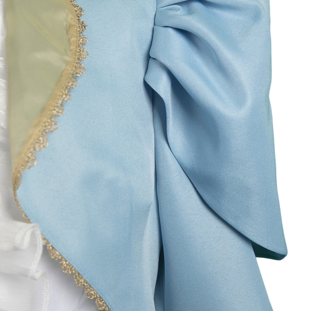 bella baxter blue dress Bella Baxter Poor Things Blue Coat