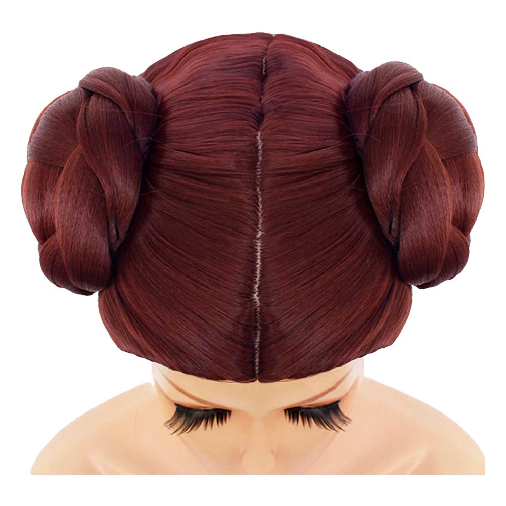 Princess Leia Kids Children Cosplay Wig Heat Resistant Synthetic