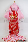 Puella Magi Madoka Magica Tomoe Mami Maiko Kimono Costume Cosplay