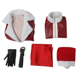 Red One Santa Claus Cosplay Costume Outfits Halloween Carnival Suit