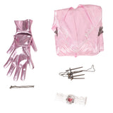 Resident Evil Moth Lady Cosplay Costume Pink Outfits Halloween Carnival Suit