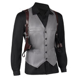 Resident Evil Resident Evil 4 Remake Wesker Secret Service Agent Suit Cosplay Costume Outfits