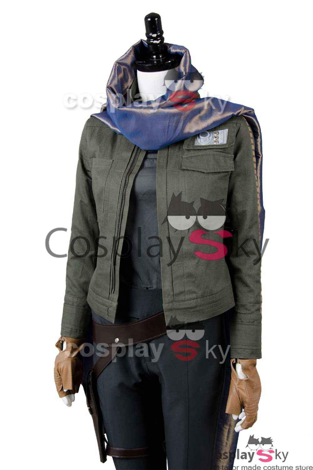 Rogue One Jyn Erso Stardust Outfit Cosplay Costume