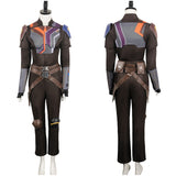 Sabine Wren Brown Breastplate Set Cosplay Costume Outfits Halloween Carnival Suit