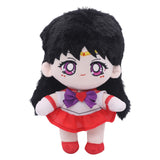 Sailor Moon Hino Rei Sailor Mars Cosplay Plush Doll Toys Cartoon Soft Stuffed Dolls