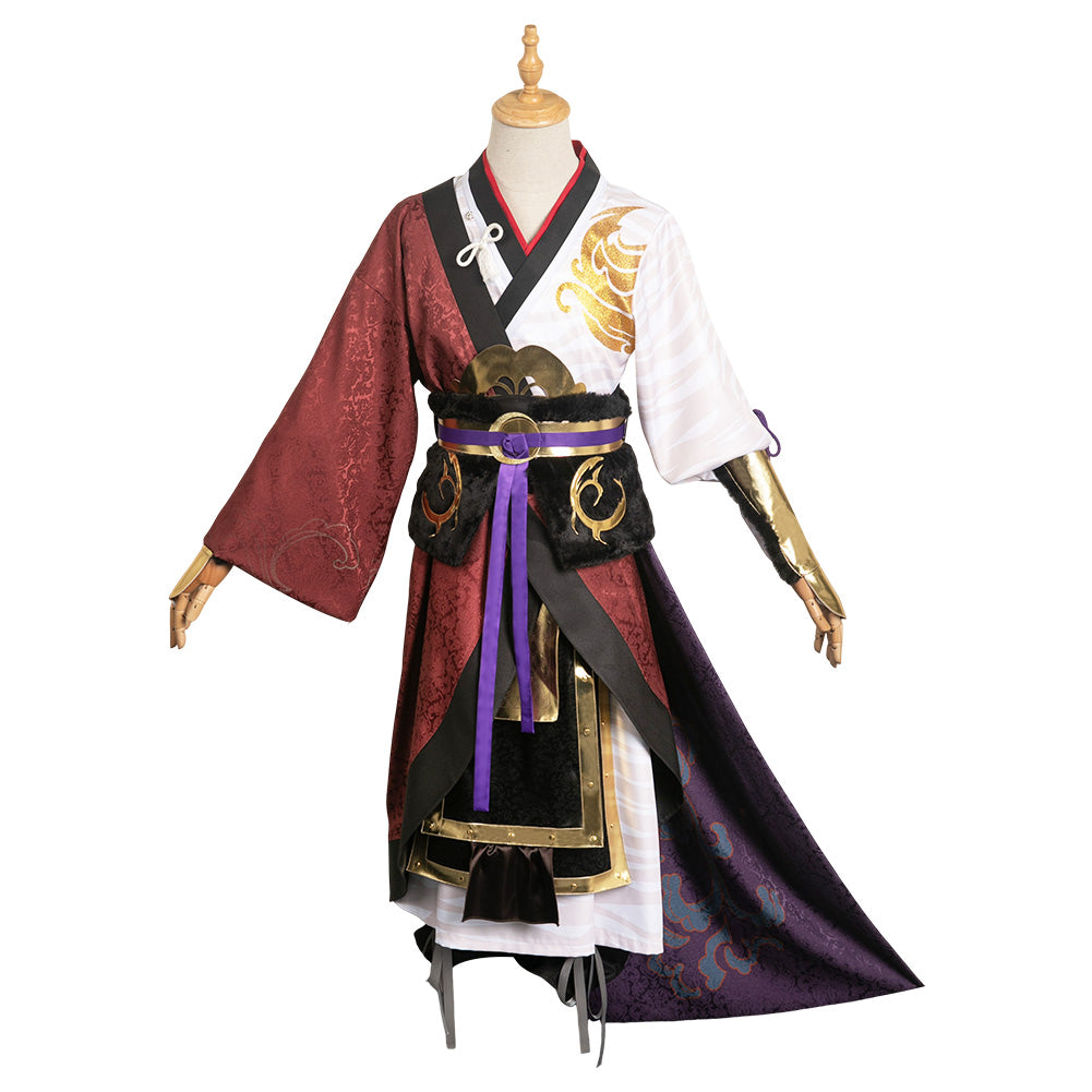 Fate/Samurai Remnant Zhou Yu Cosplay Costume Outfits Halloween Carnival Suit