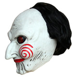 Saw John Kramer Horror Movie Jigsaw Killer Latex Mask Helmet Cosplay Costume Props