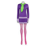SCOOBY-DOO Daphne Blake Cosplay Costume Outfits Halloween Carnival Suit