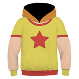 Scott Pilgrim Takes Off TV Character Kids Yellow Hoodie 3D Printed Hooded Pullover Sweatshirt