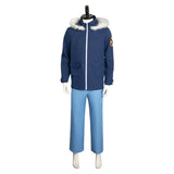 Scott Pilgrim Takes Off TV Scott Pilgrim Blue Suit Cosplay Costume Outfits Halloween Carnival Suit