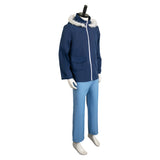 Scott Pilgrim Takes Off TV Scott Pilgrim Blue Suit Cosplay Costume Outfits Halloween Carnival Suit