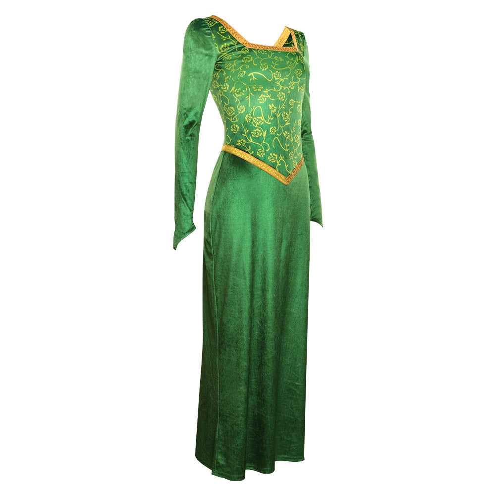 Shrek Fiona Kids Children Cosplay Costume Outfits Halloween Shrek Fiona Kids Children Cosplay Costume Outfits Halloween
