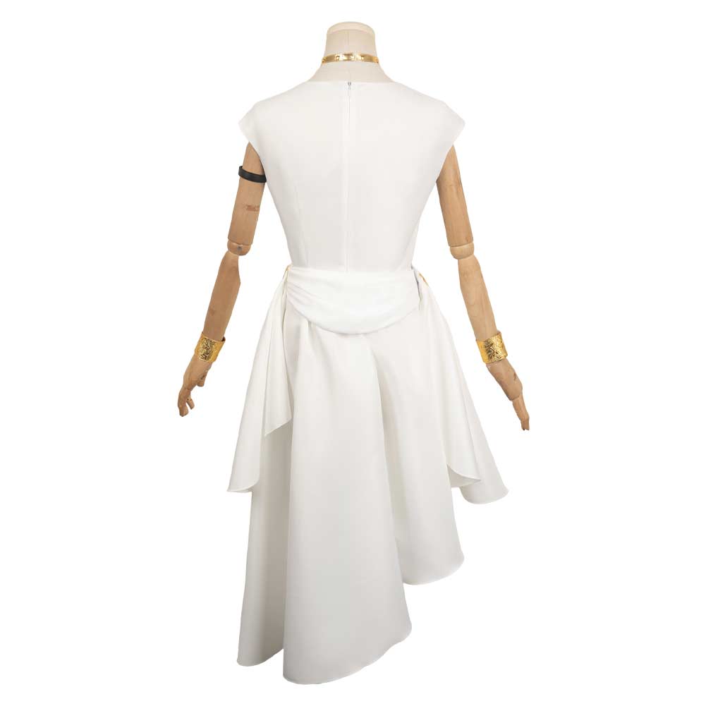 Sousou no Frieren Flamme White Cosplay Costume Outfits Halloween Carnival Suit