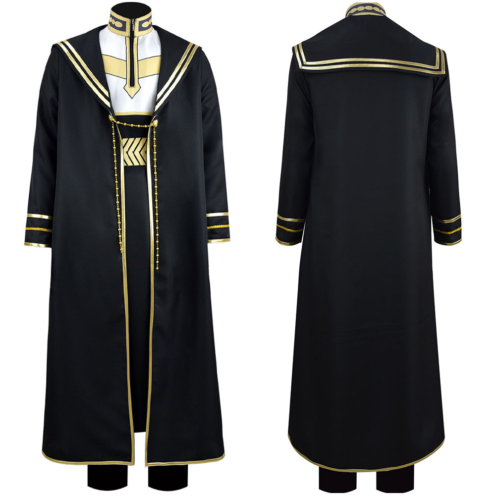 Sousou no Frieren Heiter Cosplay Costume Black Outfits Halloween Carnival Suit